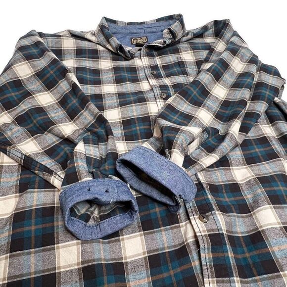 CE Schmidt workwear plaid long sleeve flannel shirt size XL - Picture 10 of 14